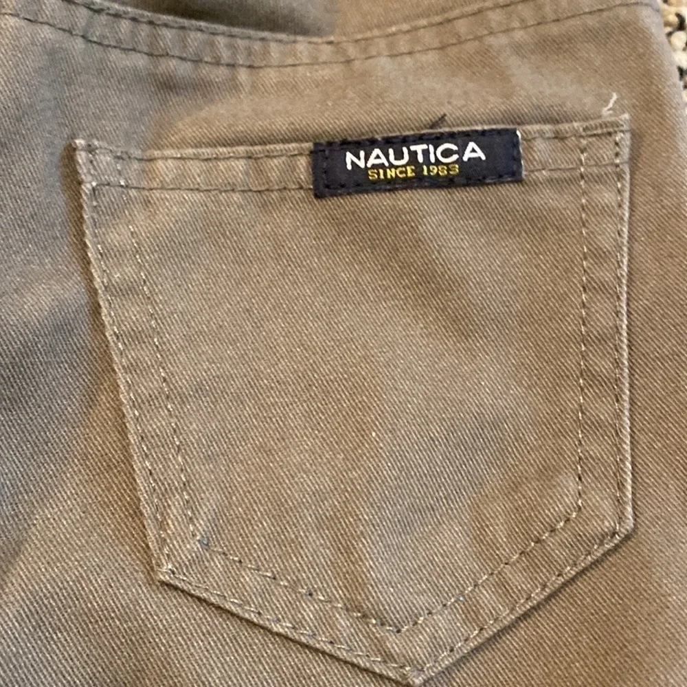 Nautica Gray Pants Size 12 Month in Like New Condition